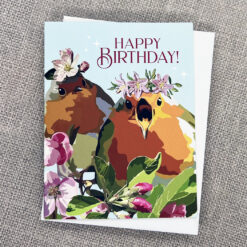 Alternative view of Birthday Birds