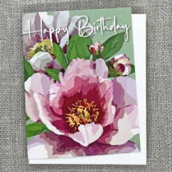 Alternative view of Happy Birthday Peony