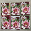 Peony Blooms - Set of Six