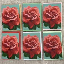 Rose Flower - Set of Six