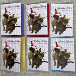 Birthday Wishes Kisses - Set of Six