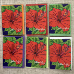 Mini Thank You Hibiscus - Set of 6
