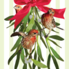 Mistletoe and Finches