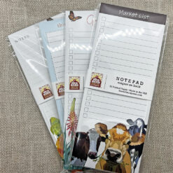Alternative view of Market List Magnetic Notepad with Cows