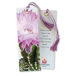 Blooming Cactus Bookmark