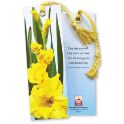 Yellow Gladiolas Bookmark