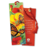 Nasturtium and Monarchs Bookmark