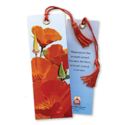 California Poppies Bookmark