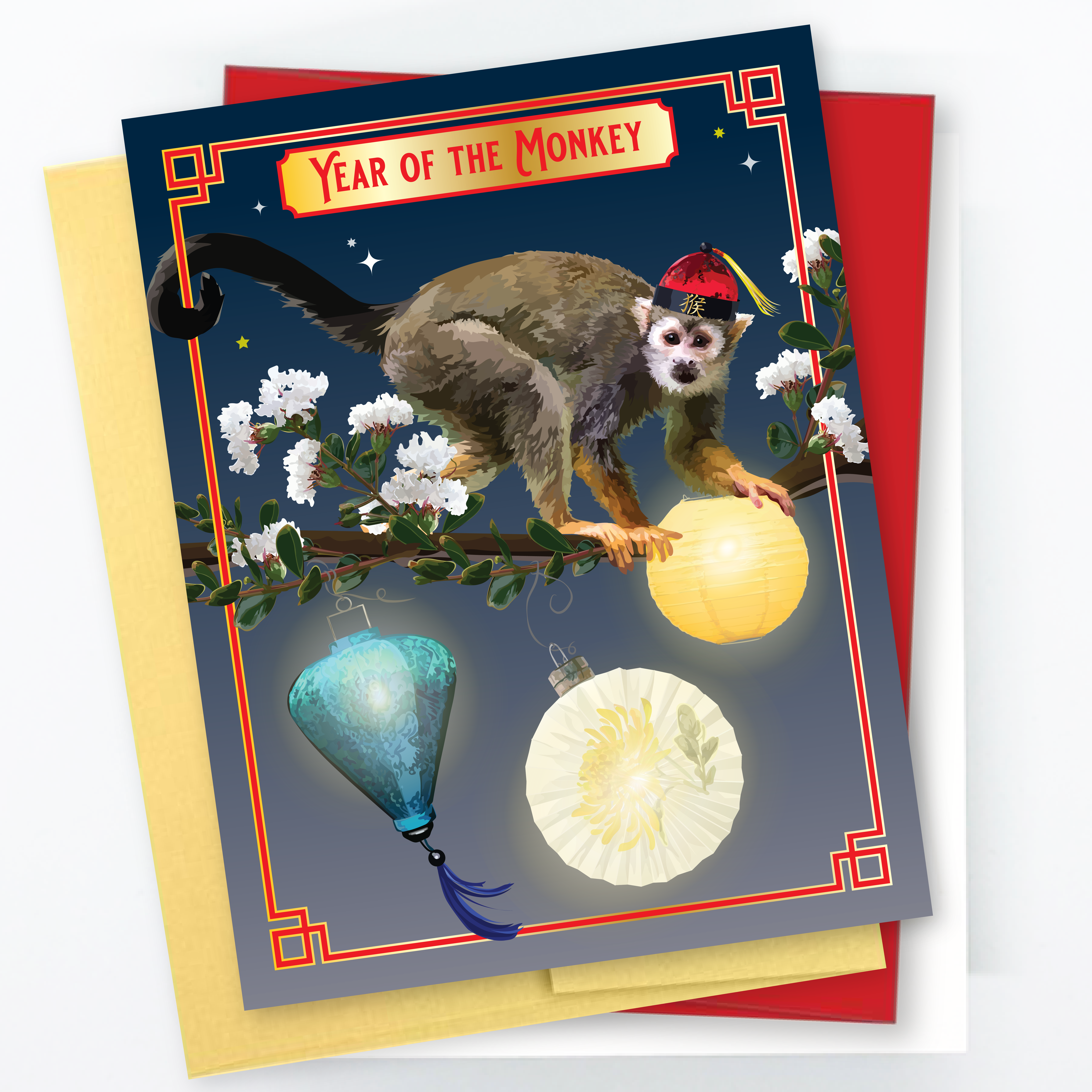 Alternative view of Lunar Zodiac: Year of the Monkey