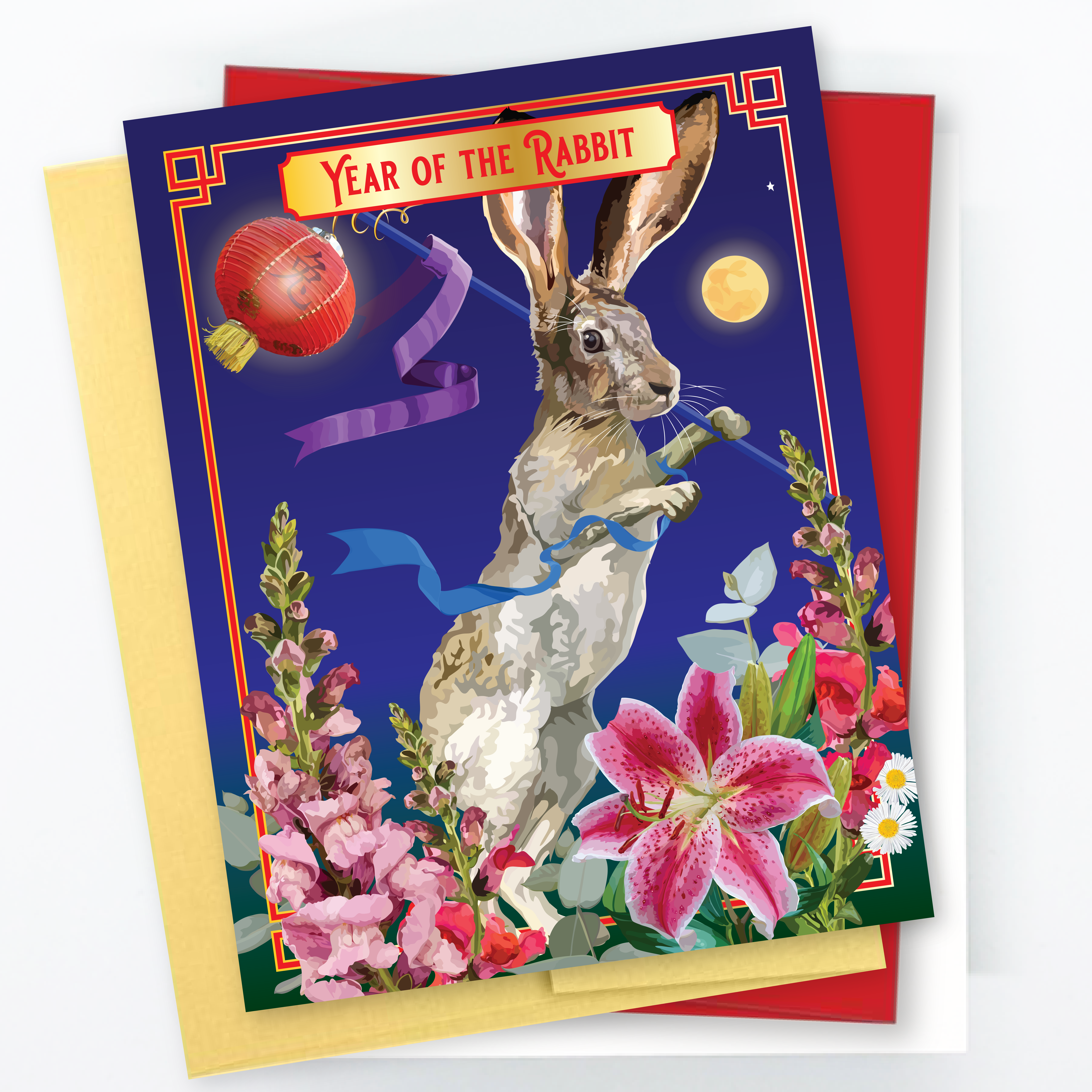 Alternative view of Lunar Zodiac: Year of the Rabbit