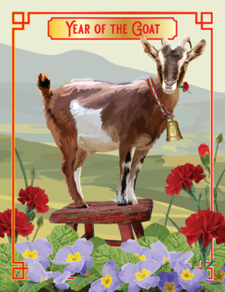 Lunar Zodiac: Year of the Goat