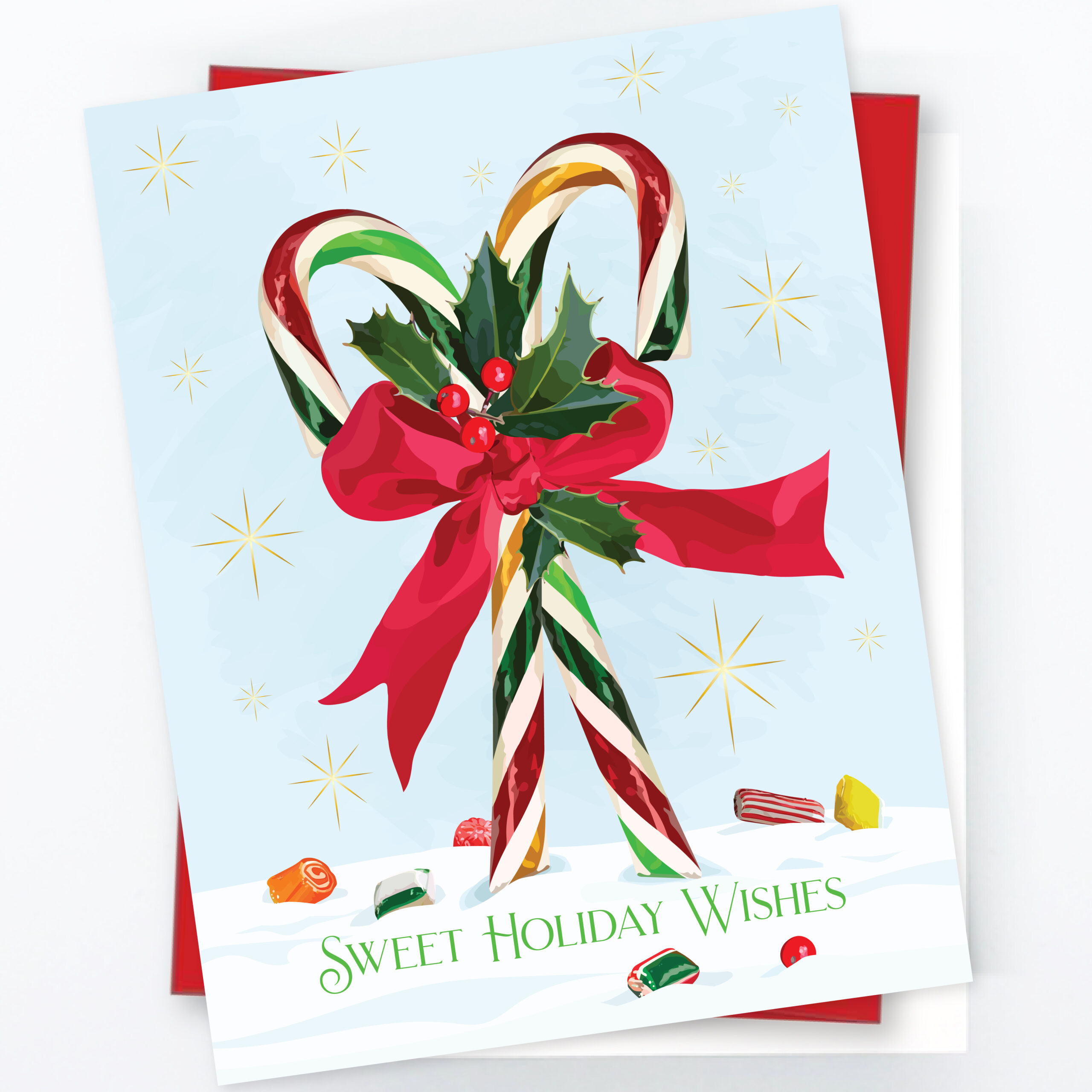 Alternative view of Sweet Holiday Wishes