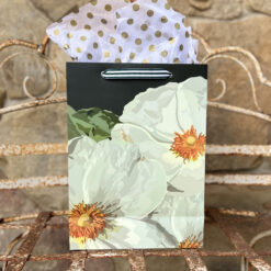 Alternative view of Gift Bag | Rockroses on Very Dark Green