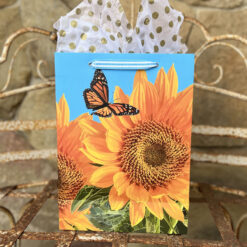 Alternative view of Gift Bag | Yellow Sunflower with Butterflies