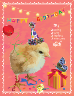 Awesome Chick Birthday