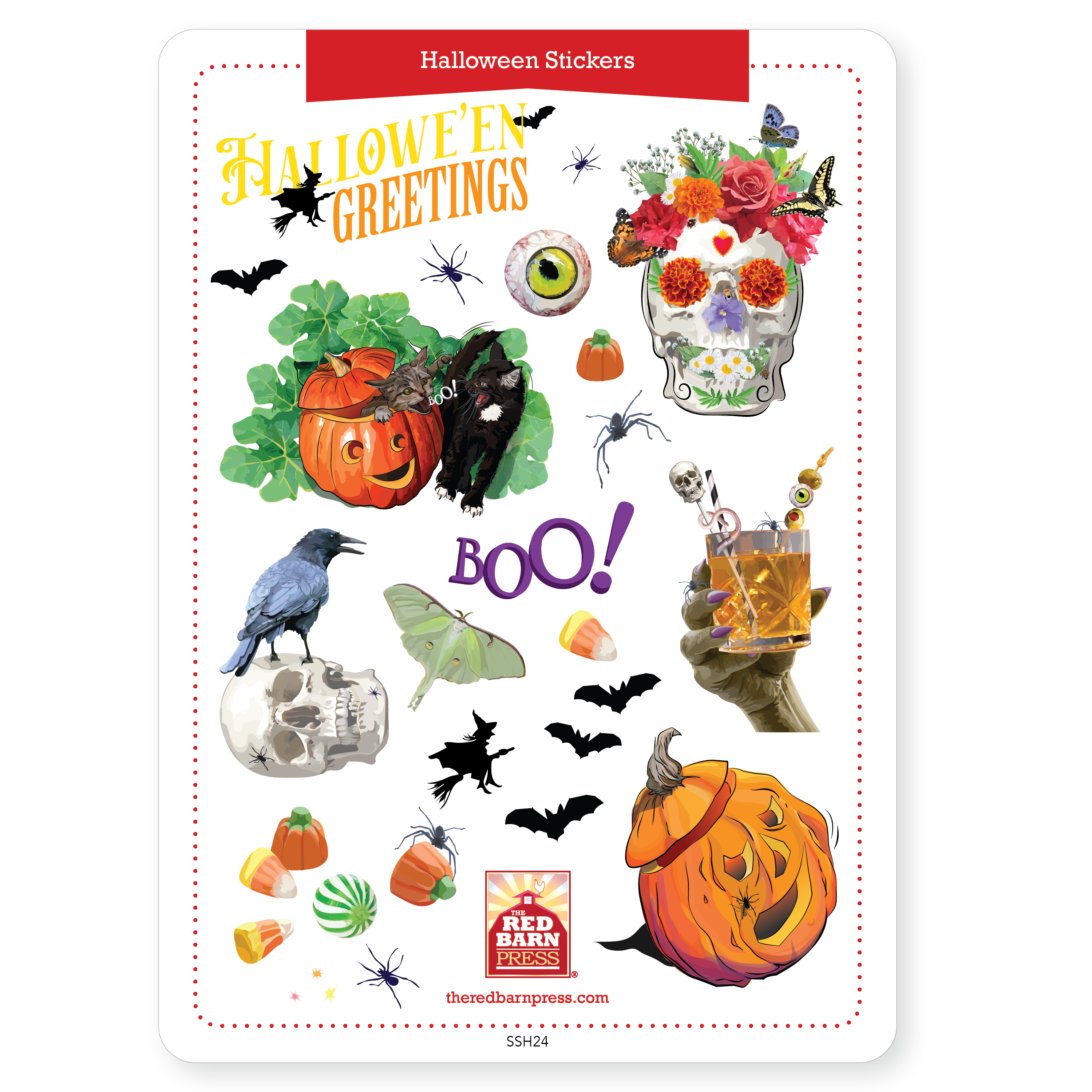 Halloween Sticker Sheet