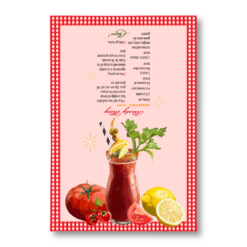 Tea Towel | Bloody Mary!