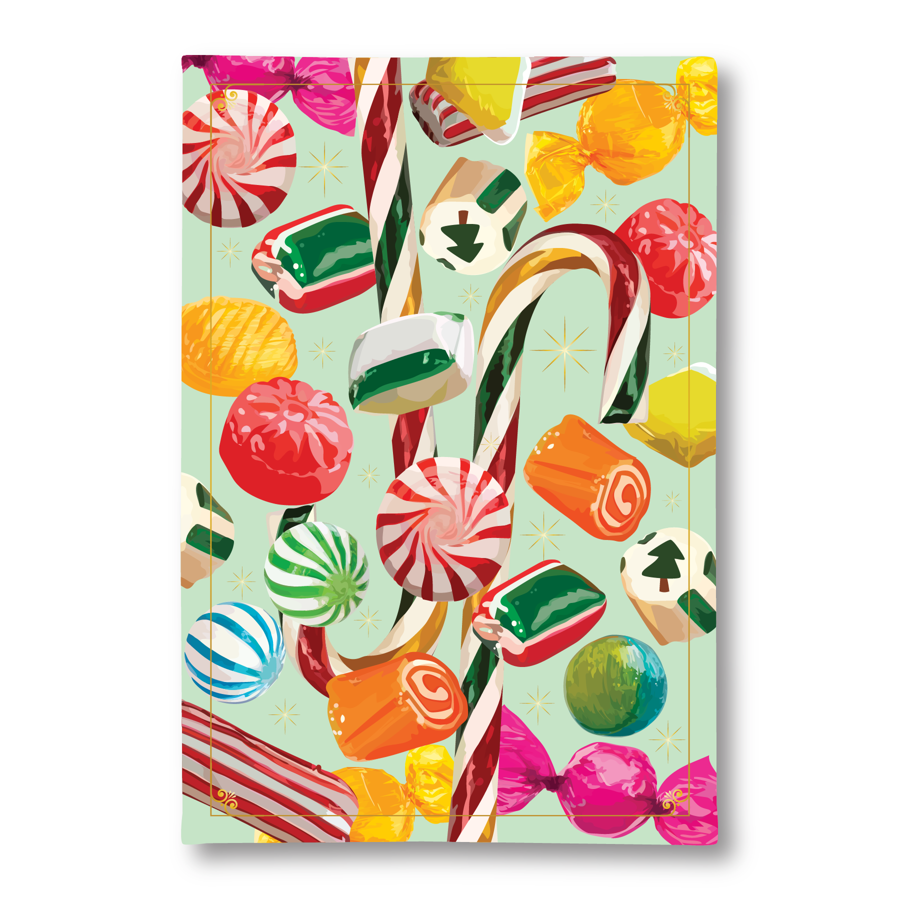 Tea Towel | Christmas Candy