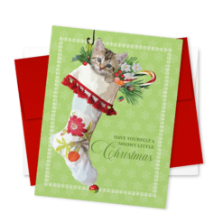 Alternative view of Meowy Christmas