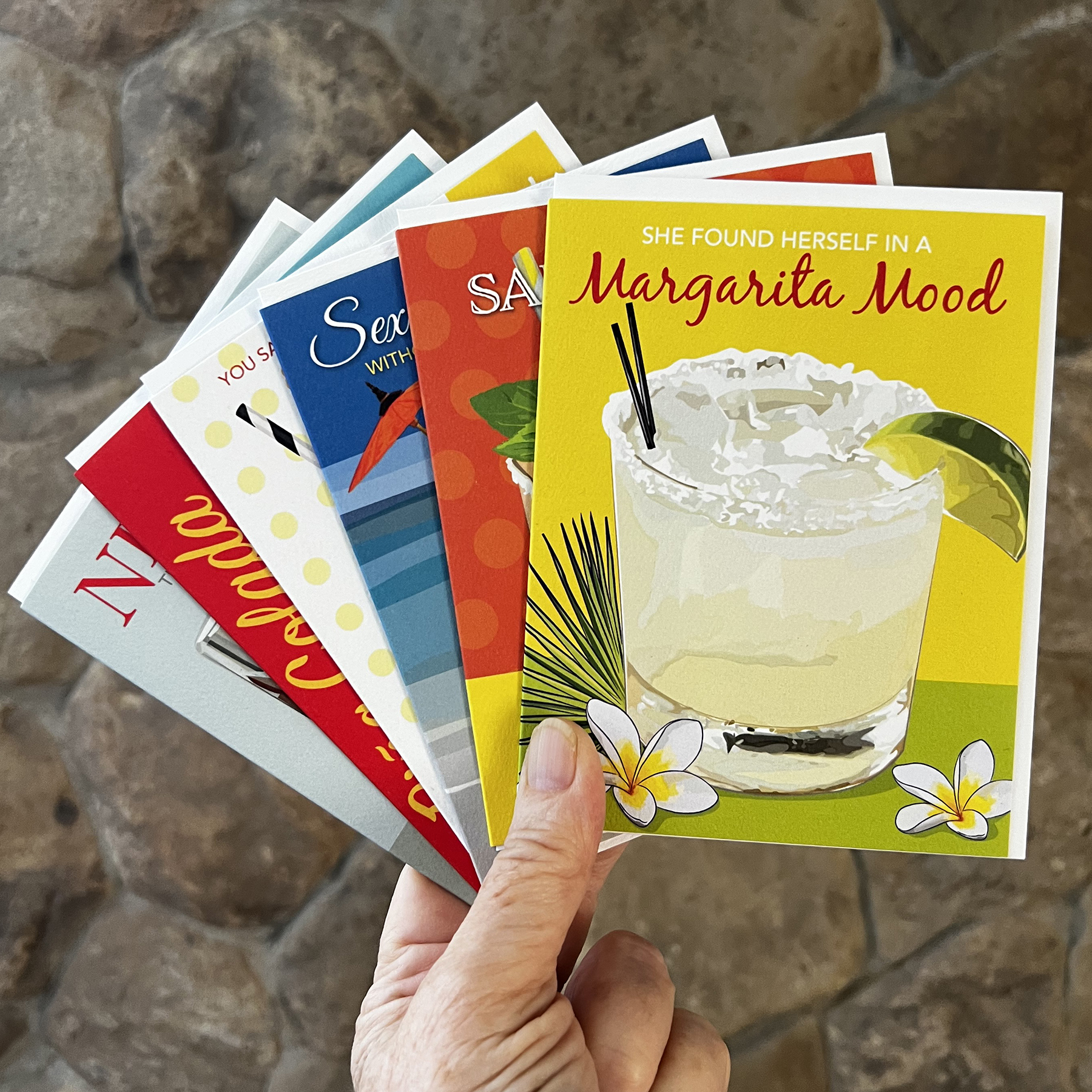 Cocktail Recipe Cards Gift Box
